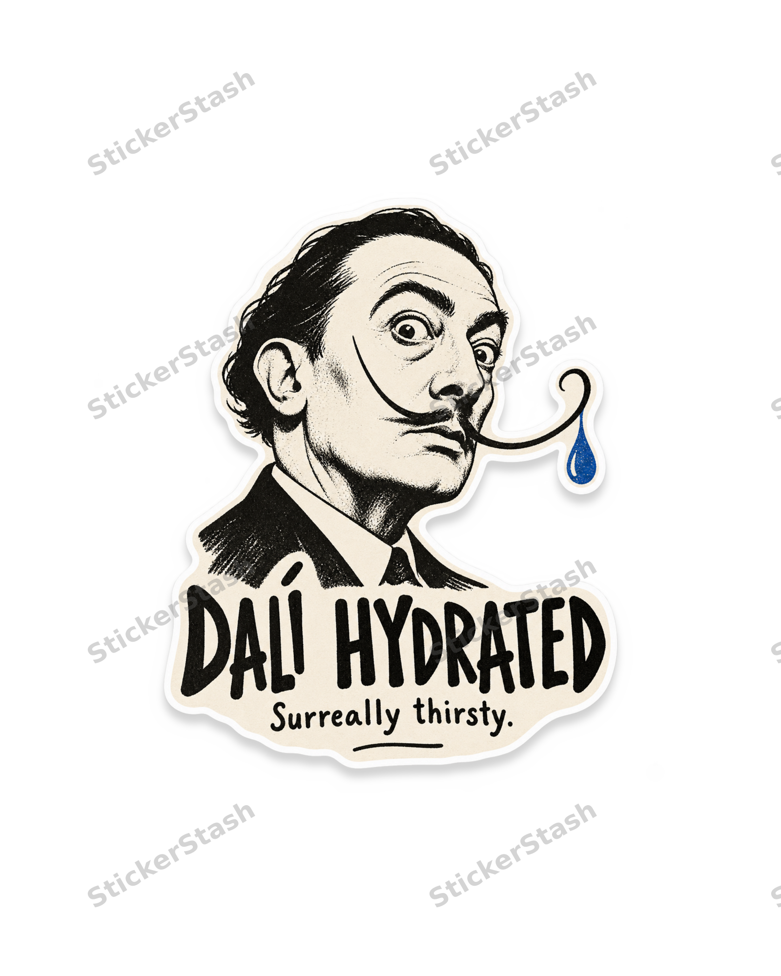 Dalí Hydrated – Surreally thirsty
