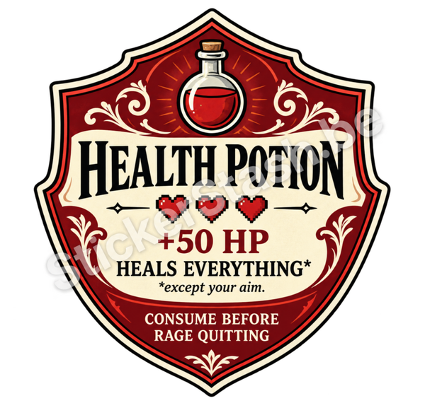 Health Potion – +50 HP