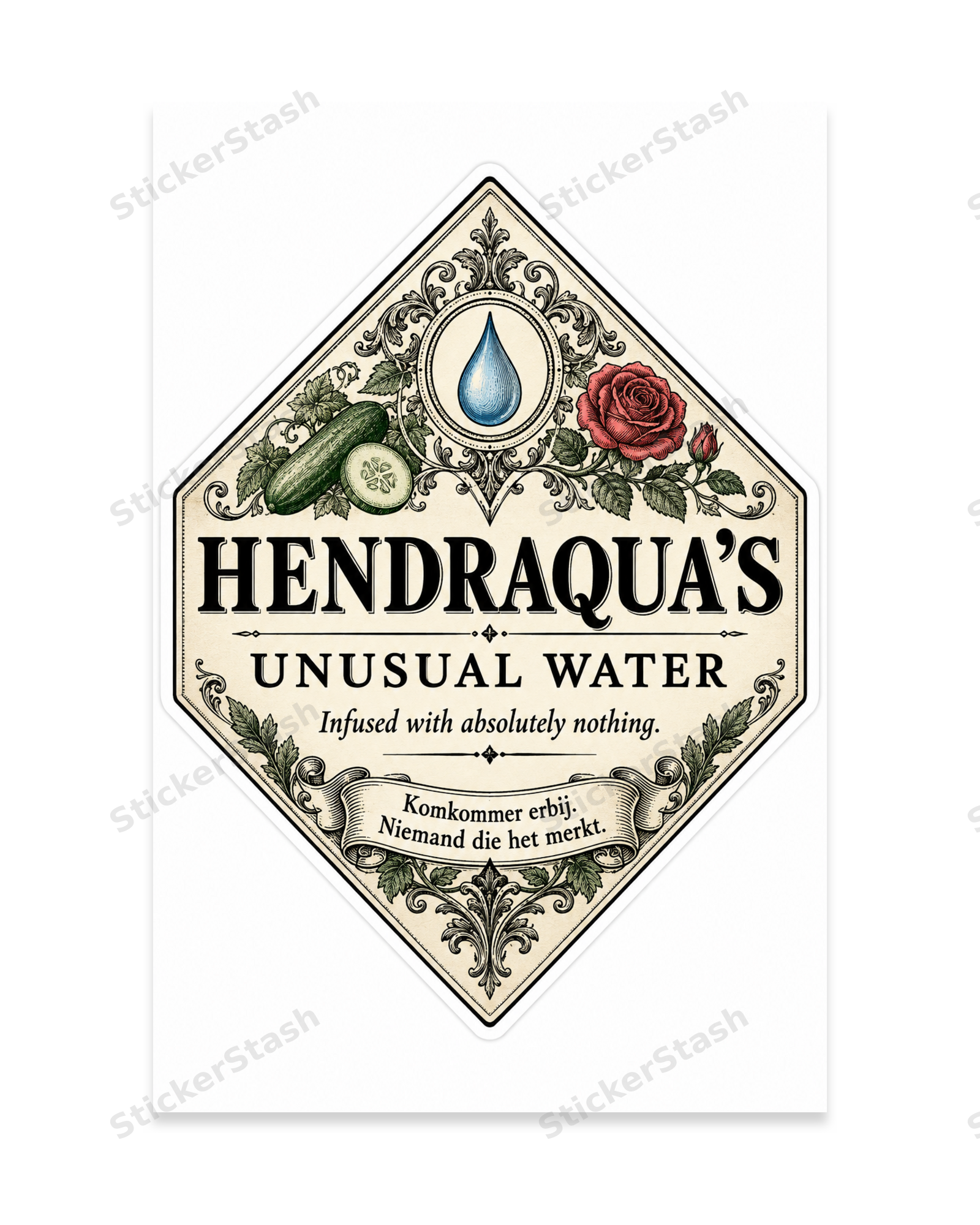 Hendraqua’s — Komkommer erbij