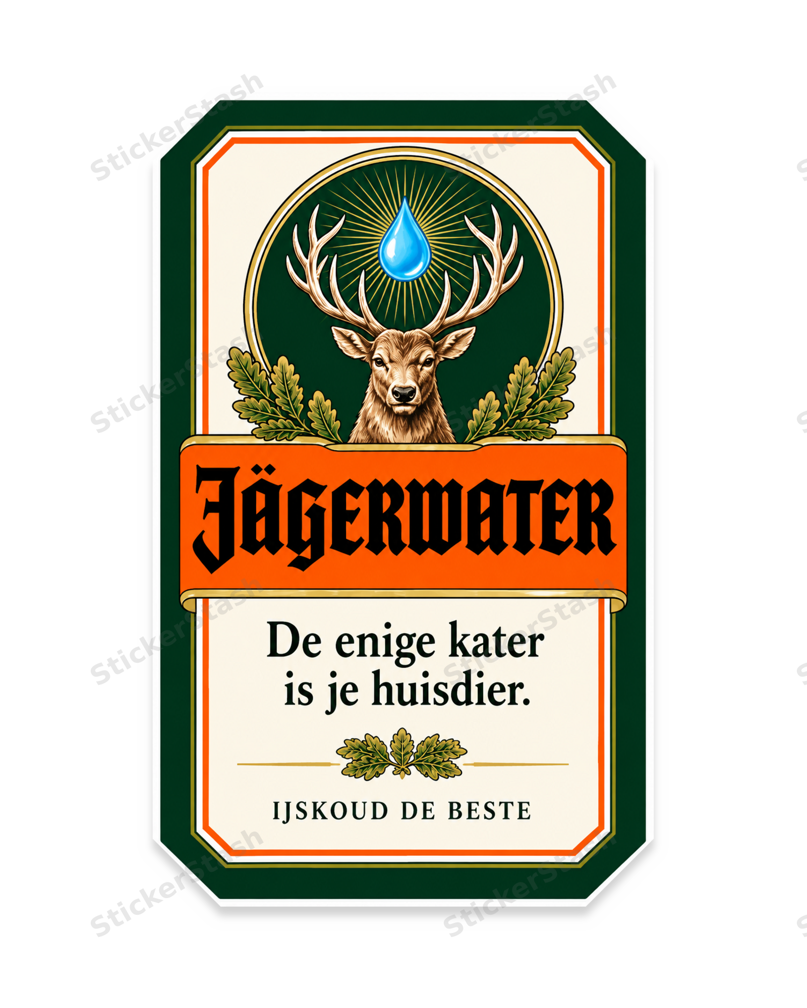 Jägerwater — De enige kater is je huisdier
