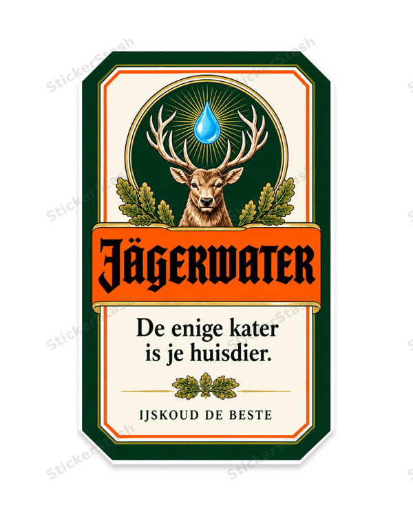 Jägerwater — De enige kater is je huisdier