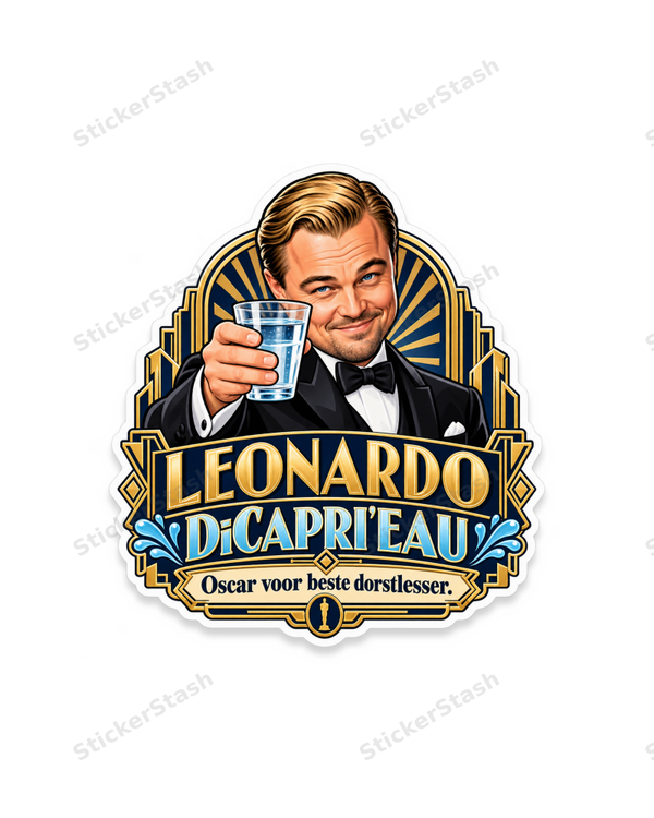 Leonardo DiCapri’Eau – Oscar voor beste dorstlesser