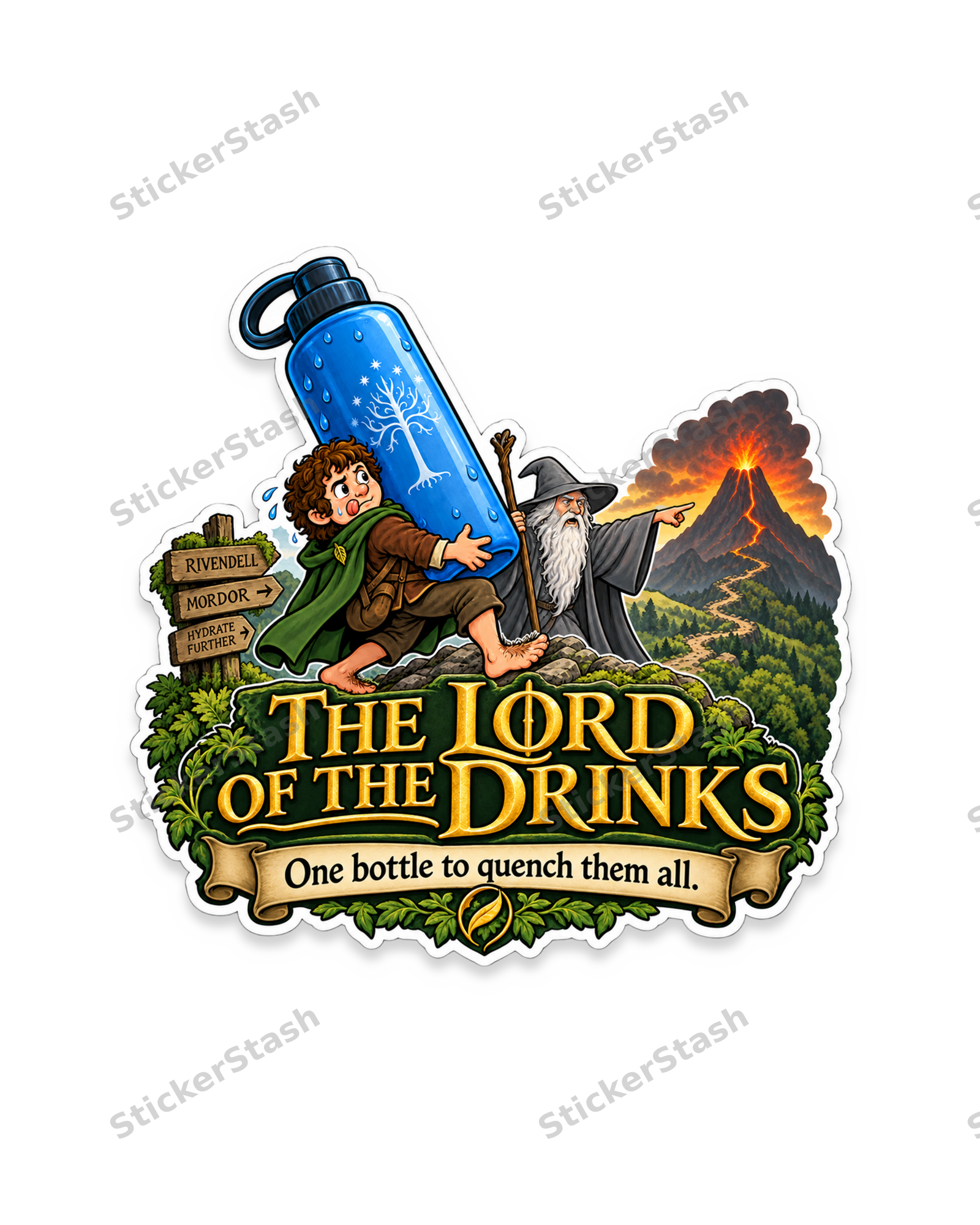 The Lord of the Drinks – One bottle to quench them all