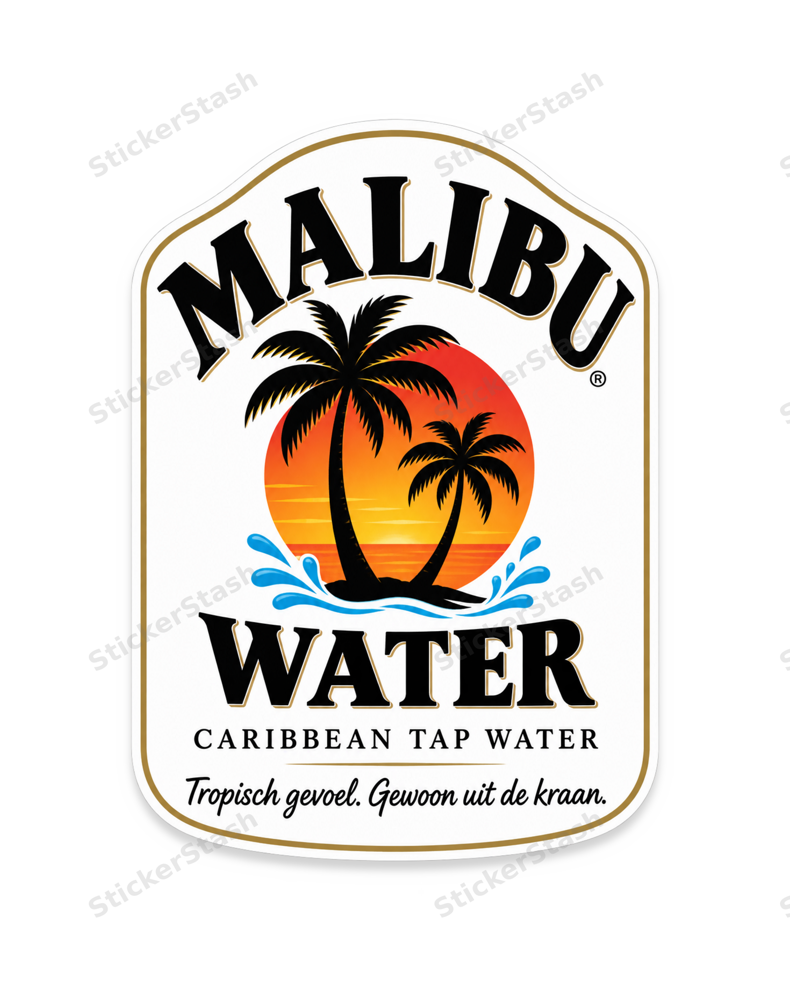 Malibu Water — Tropisch gevoel