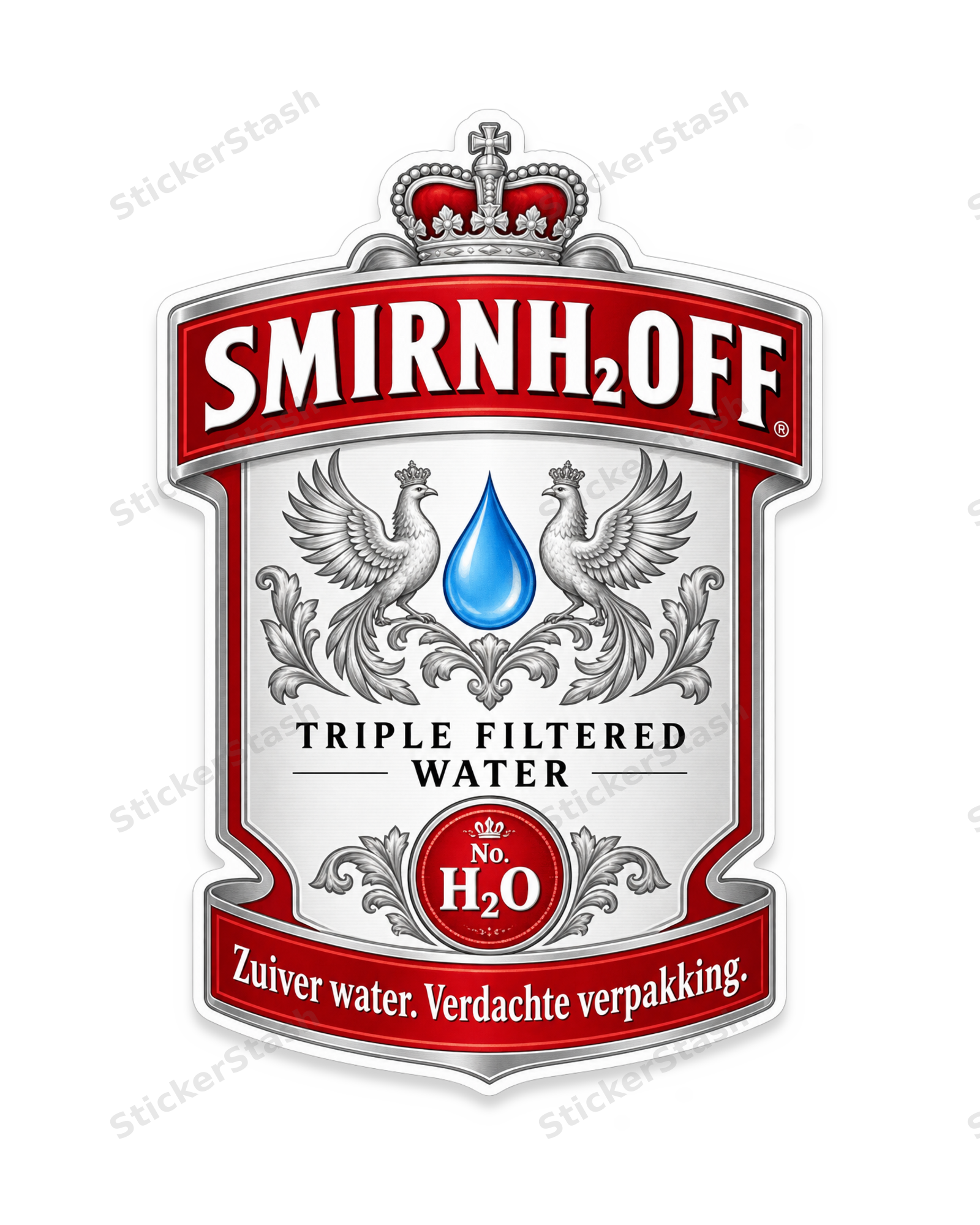 SmirnH₂Off — Zuiver water