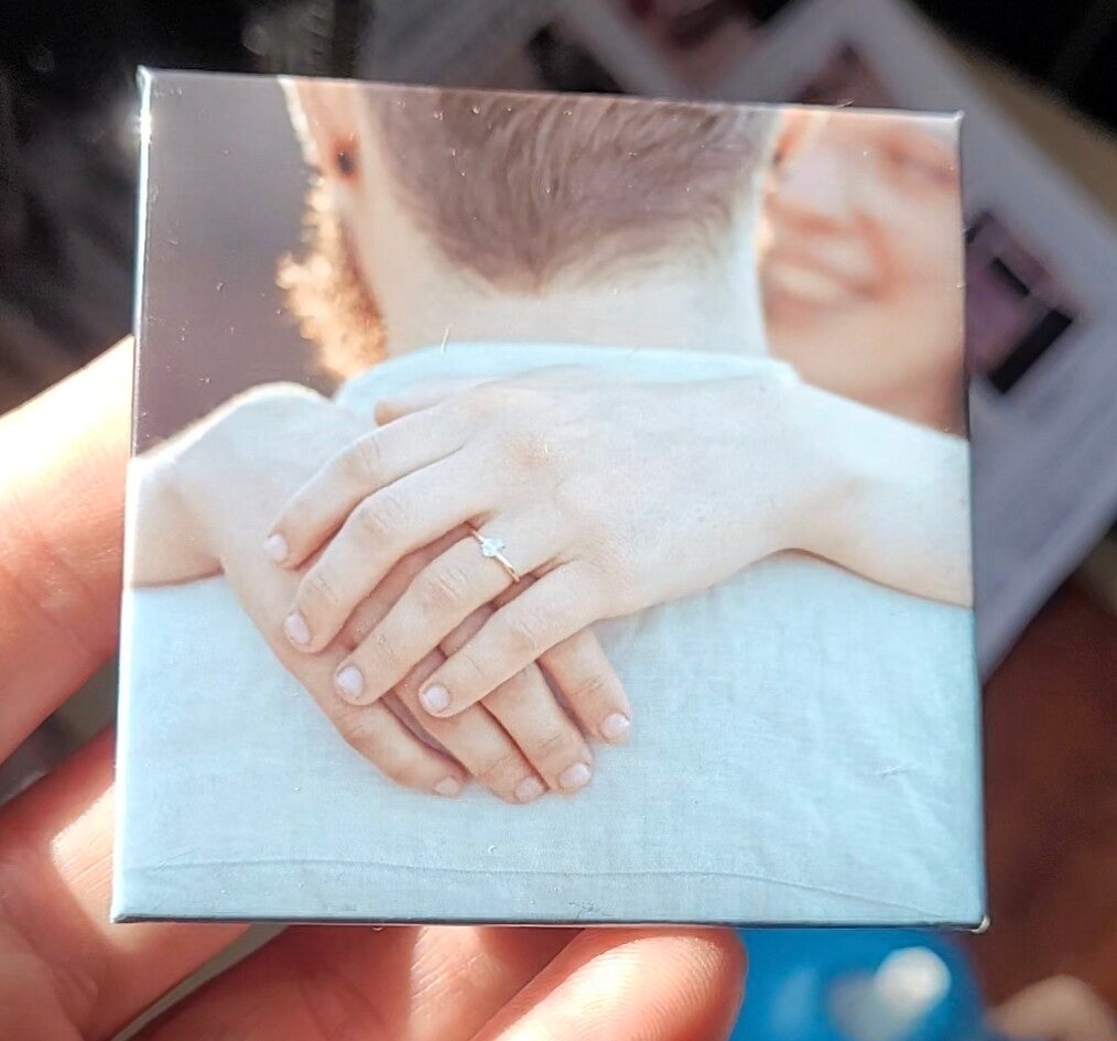 Personalised Photo Magnet – Single