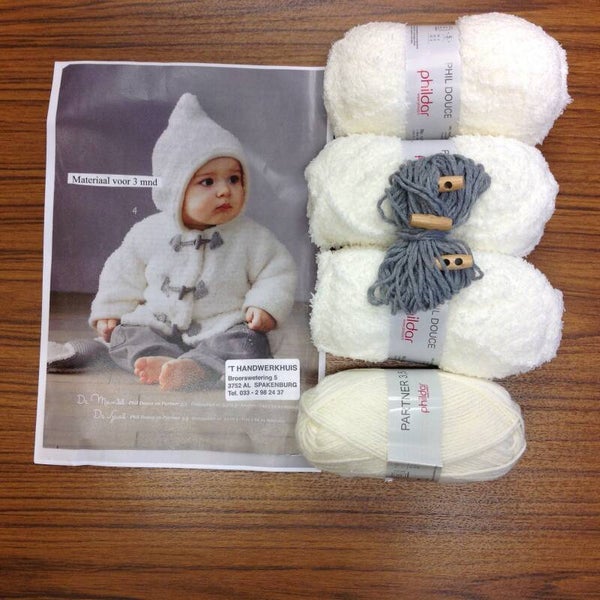 Phildar babymantel