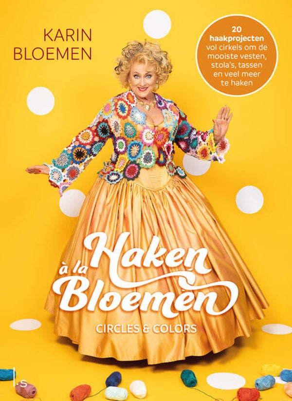 Haken a la Bloemen Circles en colors