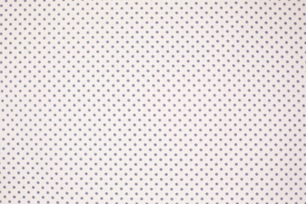 Folklore stoffen stip donkerblauw  - 419