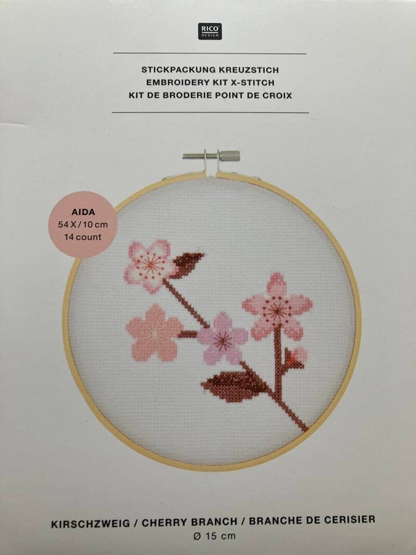 borduur pakket cherry branch
