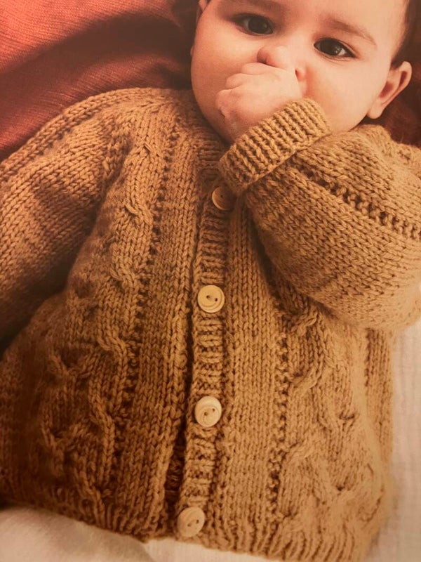 Phildar baby vestje Hector 3 tot 6 maanden