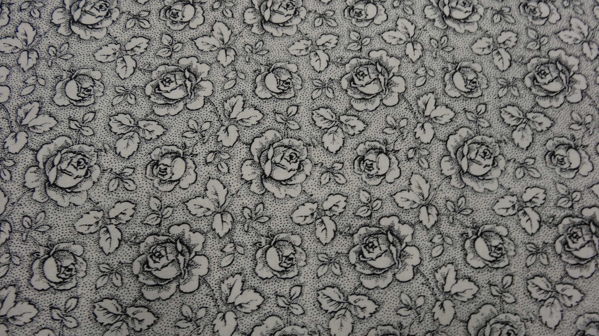 Folklore stoffen bloem motief - 417 A