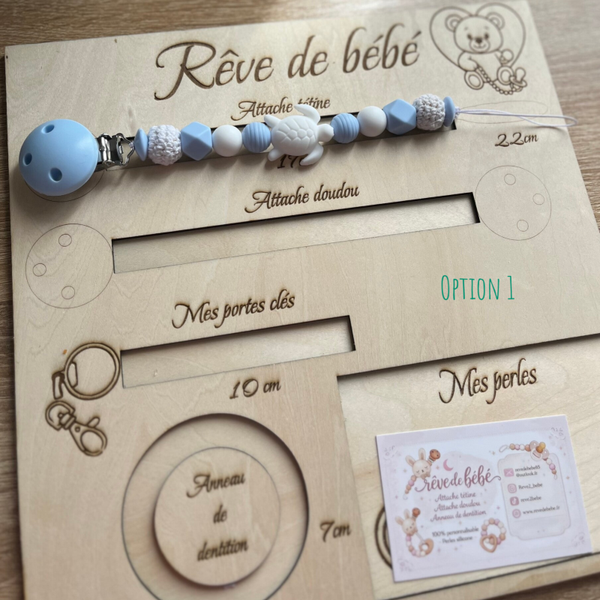 attache tétine simple