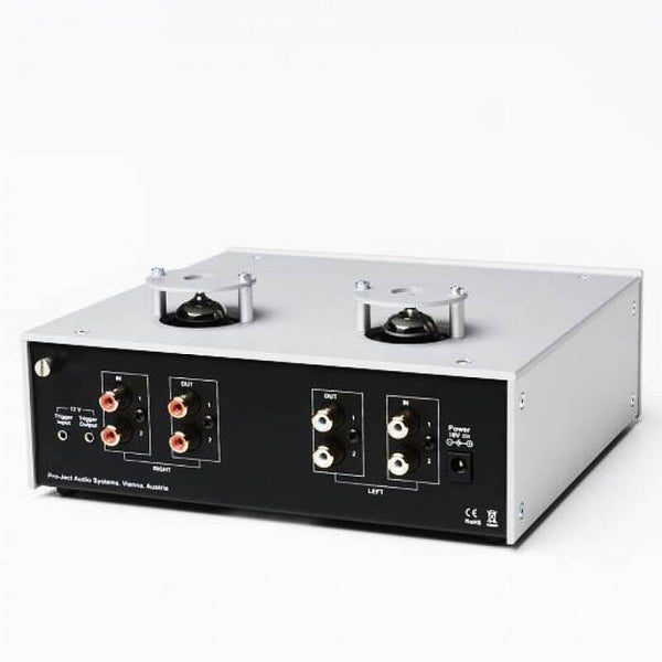 Pro‑Ject Tube Box DS2 – Buizen Phono Voorversterker (MM/MC) Zwart Demo