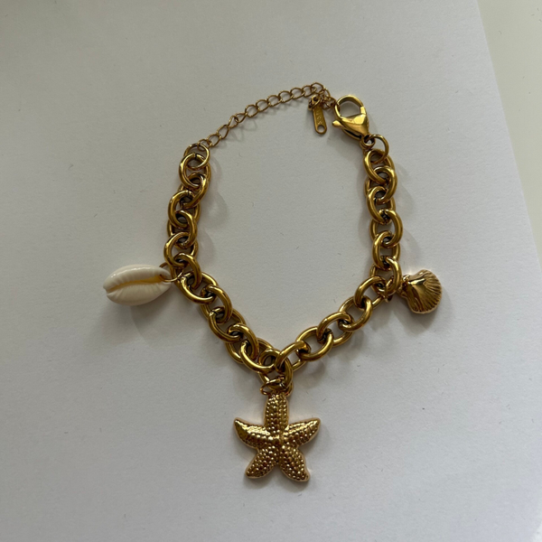 Chunky starfish armband
