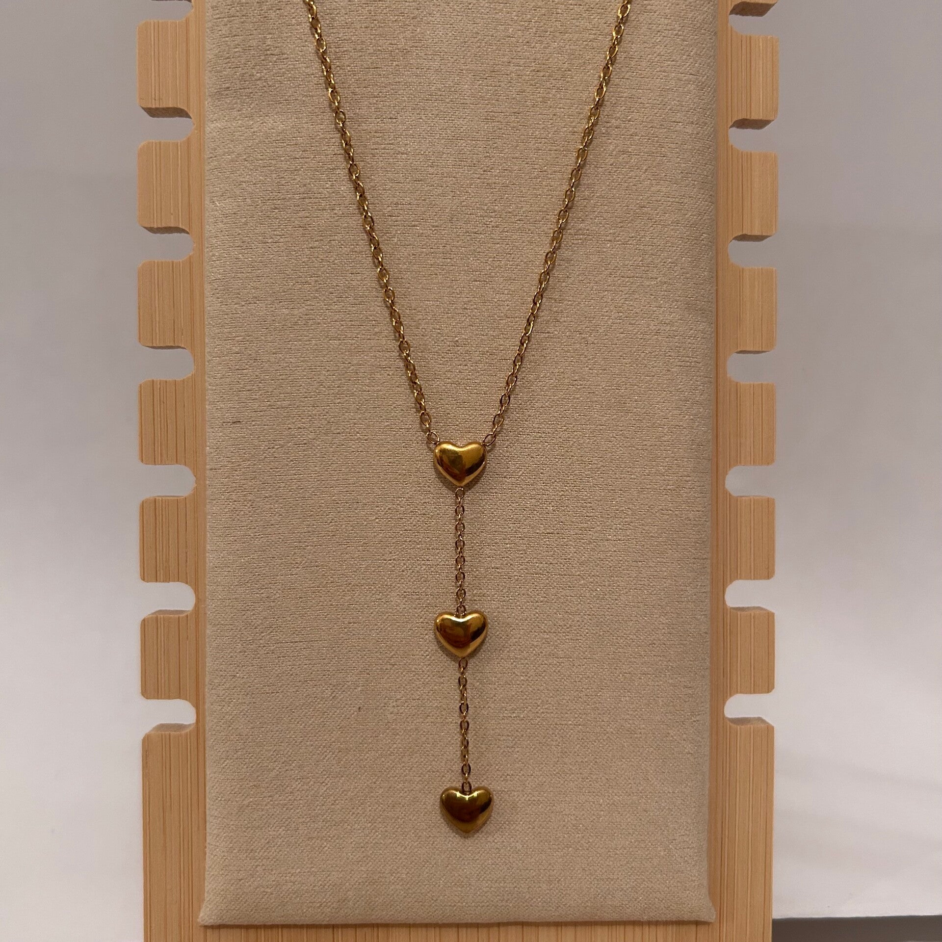 Three hearts ketting