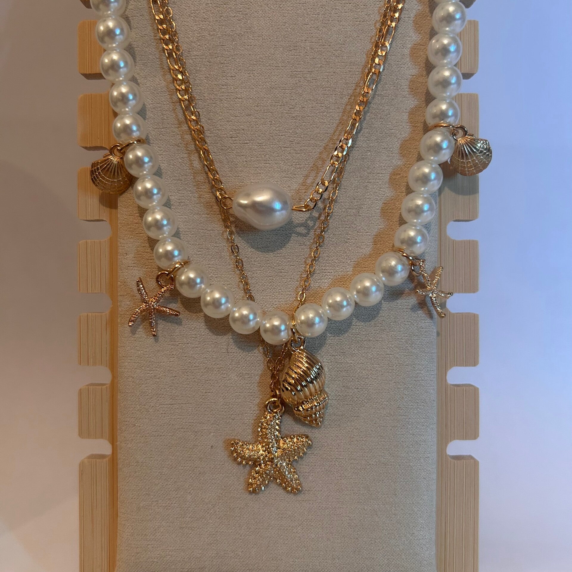Pearl set ketting