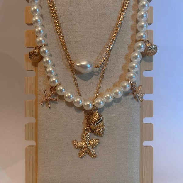 Pearl set ketting