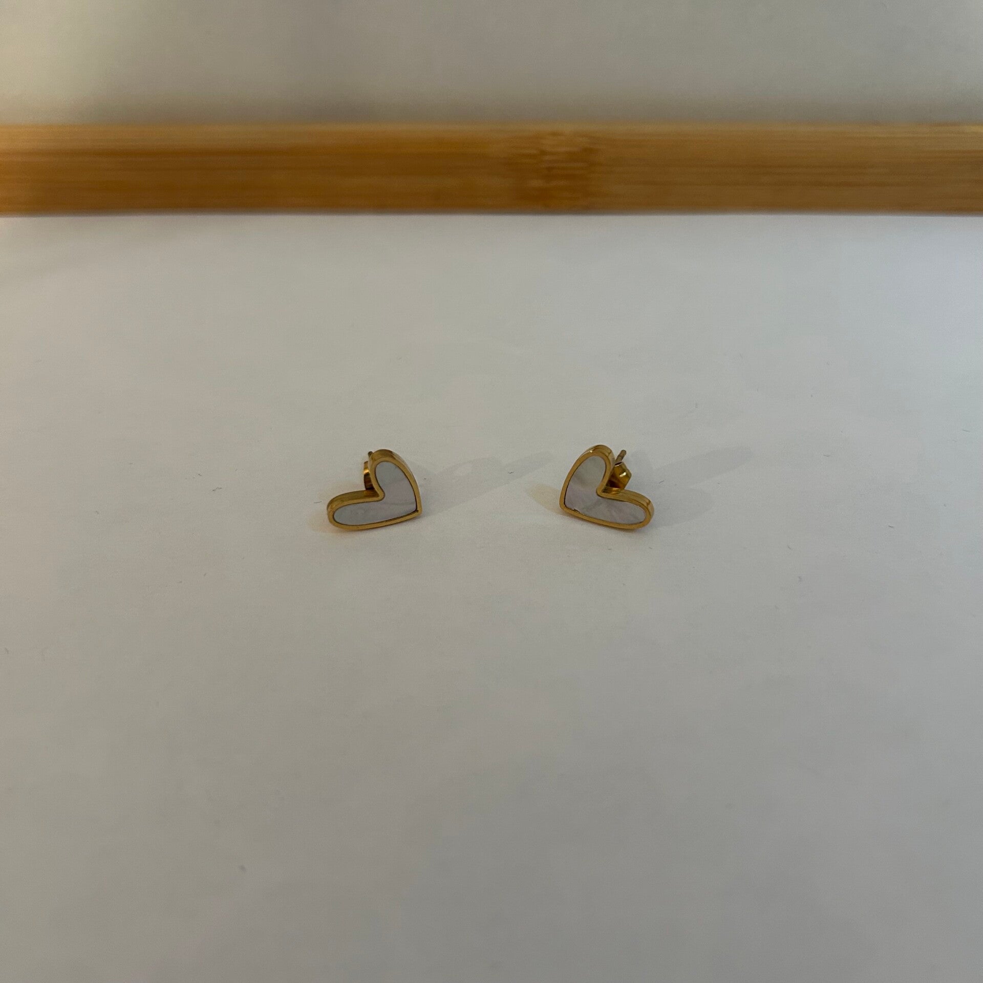 Little heart oorbel