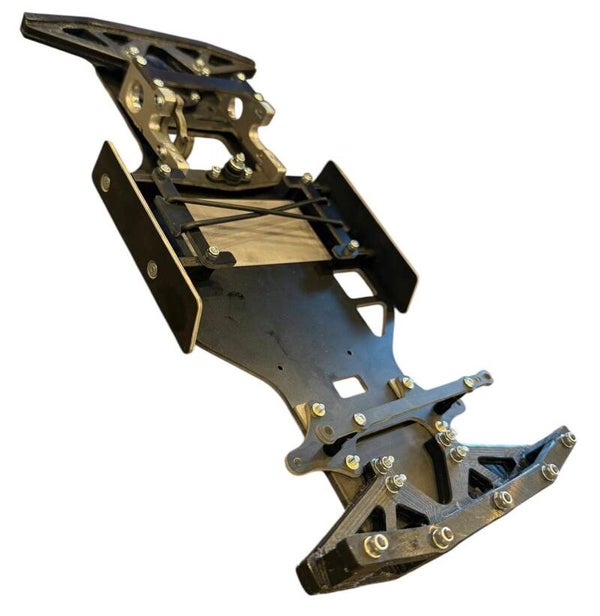 2 LITRE SALOON CHASSIS C/W ALLOY POD