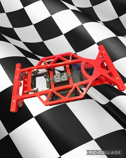 Pbw F2 STOCKCAR CHASSIS KIT C/W ALLOY POD