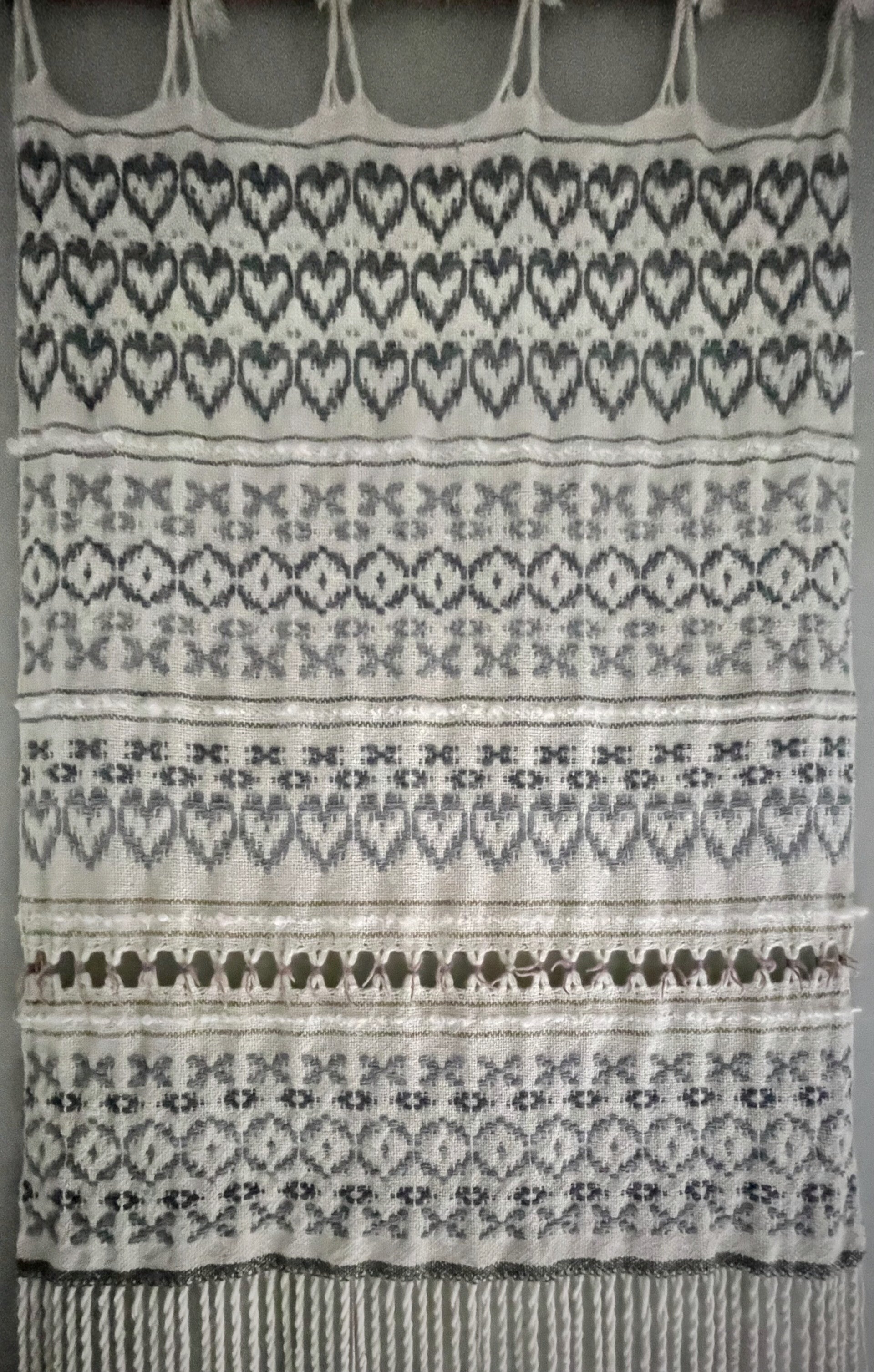 The Hearts and All wall hanging