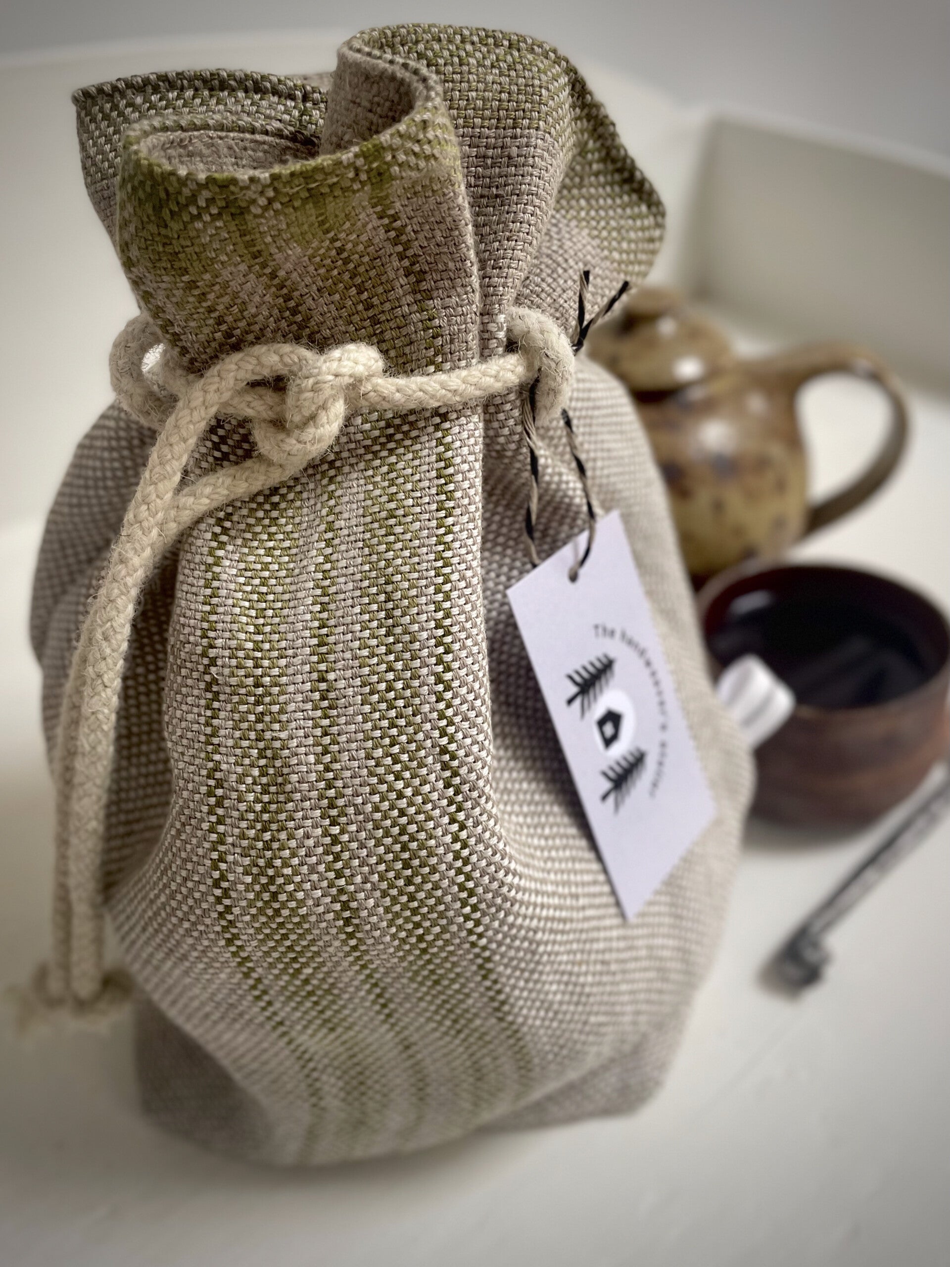 The Nidd Bread Bag- linen