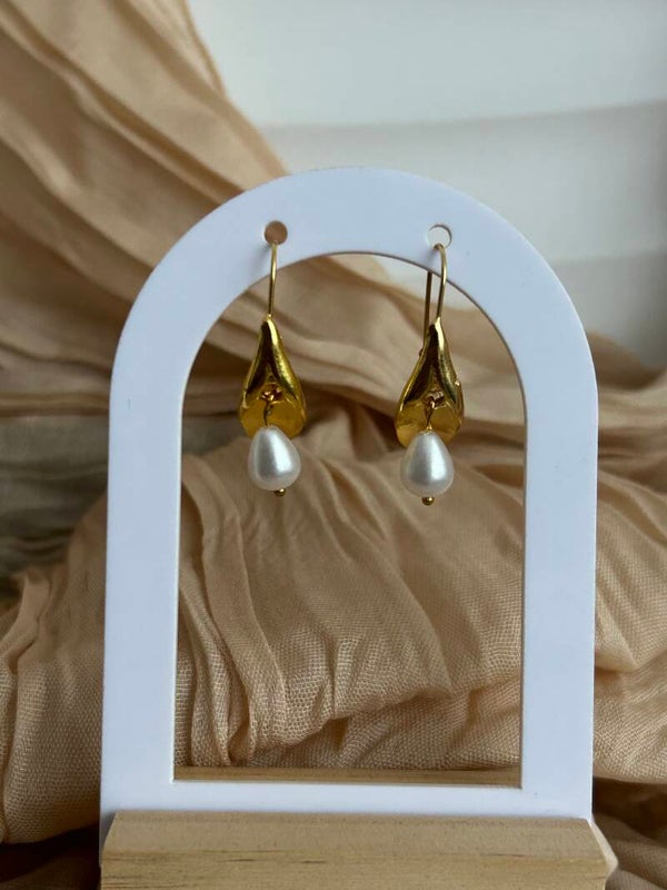 Ohrringe „Calla“ perle