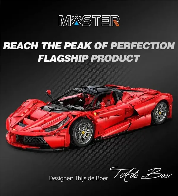Cada C61505 – Viva Hypercar Klemmbaustein-Set (Master Series, neue Version, static)