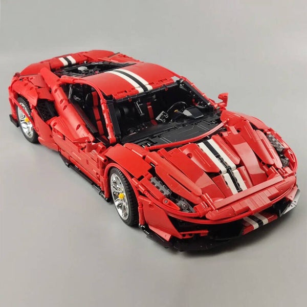 CaDA C61043 – Master Red Super Car Klemmbaustein-Set (Master Series, neue Version static)