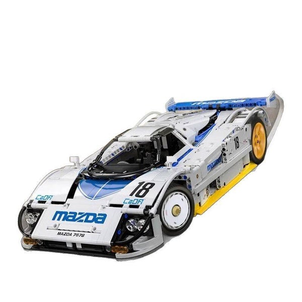 CaDA C63007 – Mazda 787B Klemmbaustein-Set (Lizenziert, 1:10, Static Version)