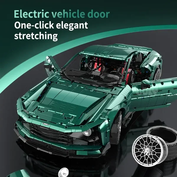 GULY 10662 – Emerald GT Static Version 1:8 3828 Teile