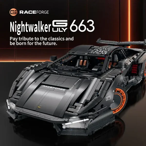 GULY 10663 – Blackout/Nightwalker 663 Static 1:8 Version 3883 Teile