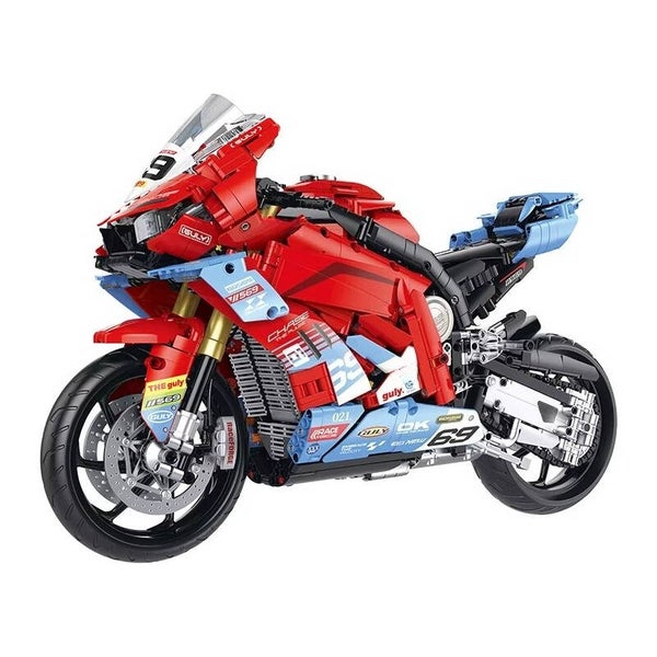 GULY 60569 – Racecraft Superbike Klemmbaustein-Set 1:5