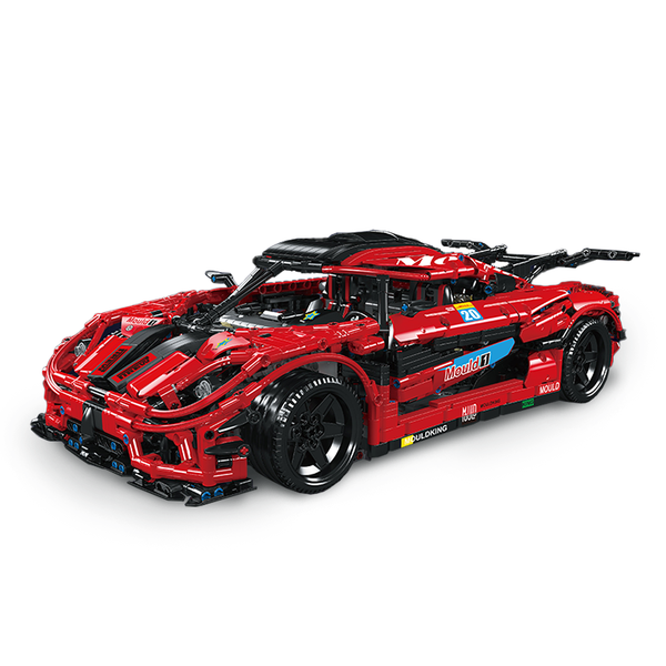 Mould King 13121 – Sportwagen-Bausatz mit 3.063 Teilen im Maßstab 1:10 static version