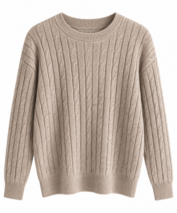 Jersey trenza tierra