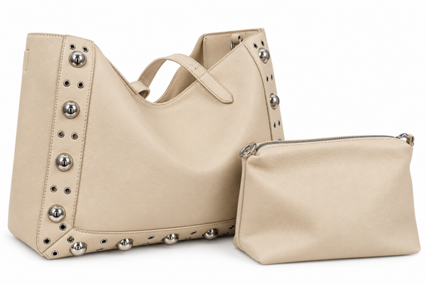 Bolso tote con neceser