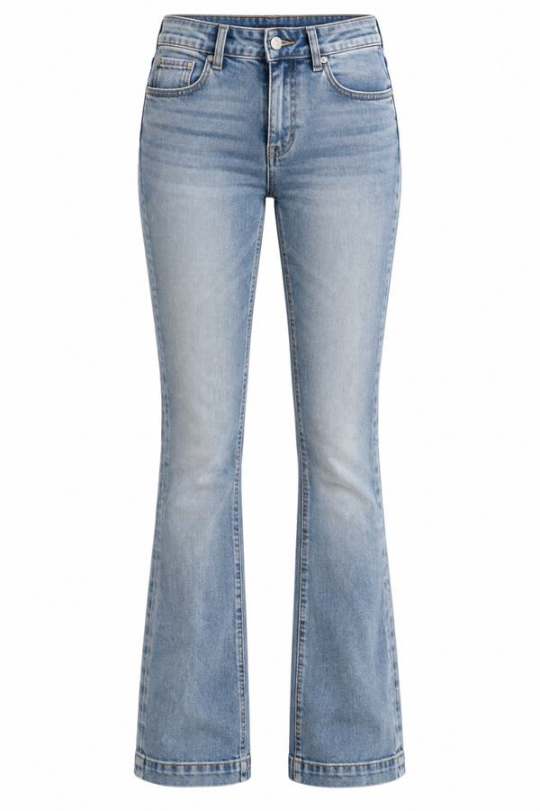 Jeans campana claro