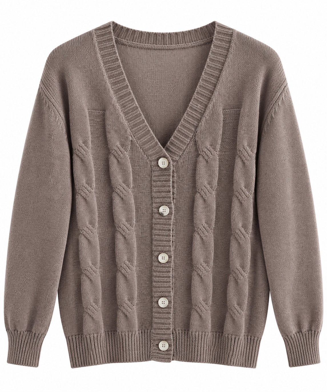 Cardigan roma tierra