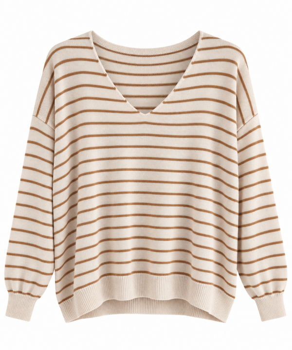 Jersey rallado camel