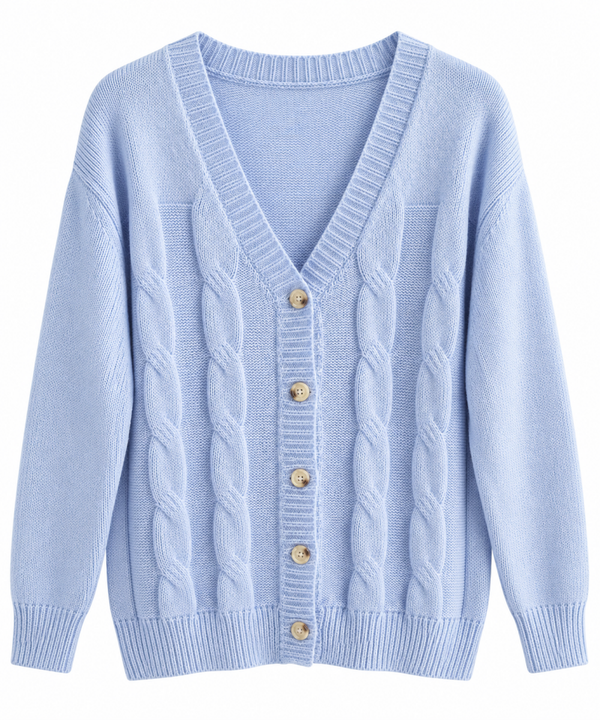 Cardigan roma azul