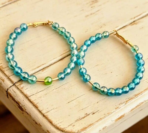 Grandes boucles d'oreilles