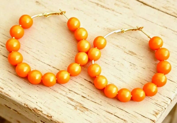 Grandes boucles d'oreilles
