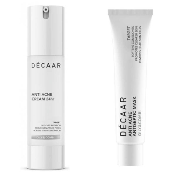DÉCAAR Anti Acne Cream met gratis Anti-Acne Antiseptic Mask Miniatuur 15ml