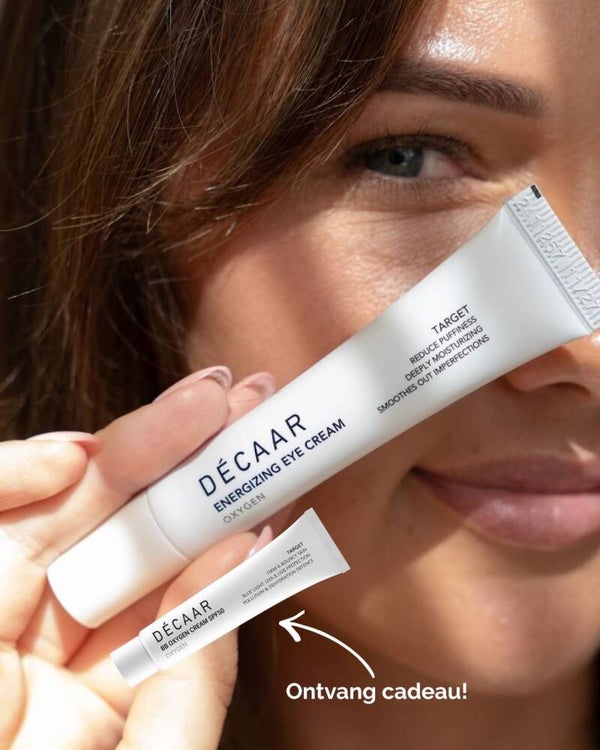 DÉCAAR Energyzing Eye Cream met Gratis BB Oxygen Nude SPF50 15ml twv €28,00
