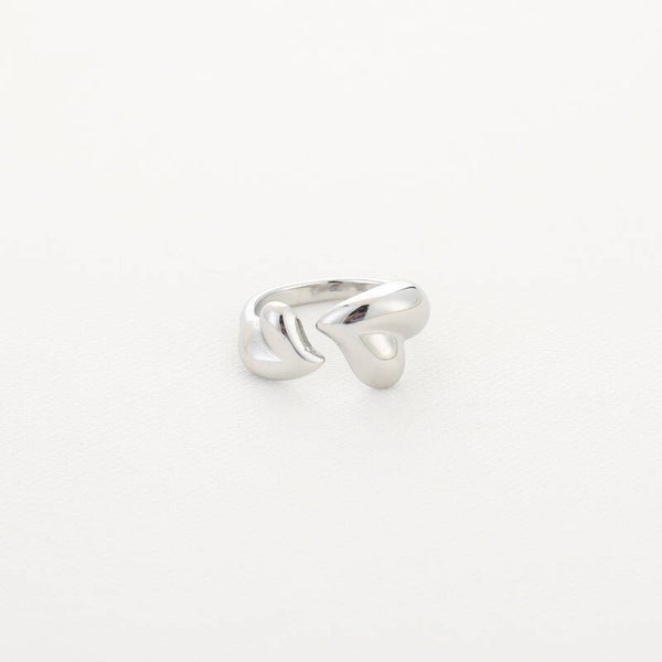 Stainless Steel Ring Silver