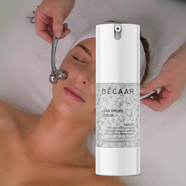 DÉCAAR Lumi Drops Serum met Gratis Face Massager twv €51,70