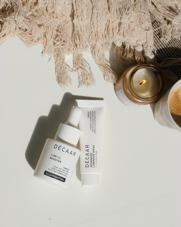 DÉCAAR Lumi CC Booster 20ml met gratis Advanced Luminous SPF50 15ml