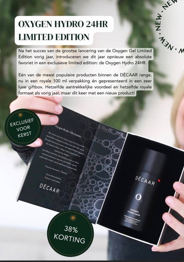 Pre order DÉCAAR Oxygen Hydro 24hr 100ml