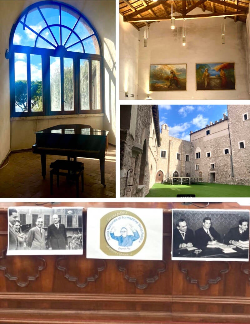 Coniglio Calogero Istituto internazionale JACQUES MARITAIN Scuola Nazionale di formazione socio politica Giorgio LA PIRA. Prof Luigi DI SANTO Università di Cassino e del Lazio merdionale Alessandro POPOLI Generale della Guardia di Finanza; il Prof Gennaro